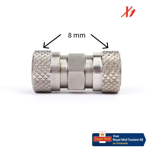 8mm quick coupling double end - coupling,
