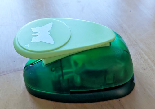 Butterfly paper card punch - paper/card,