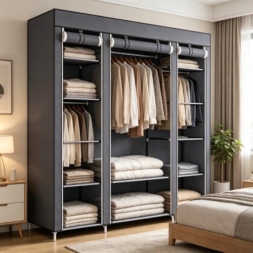 Tier portable clothes - 12,