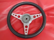  CORBEAU EQUIP STEERING WHEEL WITH MK1 MGB/C BOSS GOOD ORIGINAL CONDITION 14"