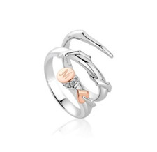 Silver & 9ct Rose Gold Julien