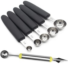 Different Size Melon Scoop Set - Melon Baller Fruit Scoop for Scooping Melons