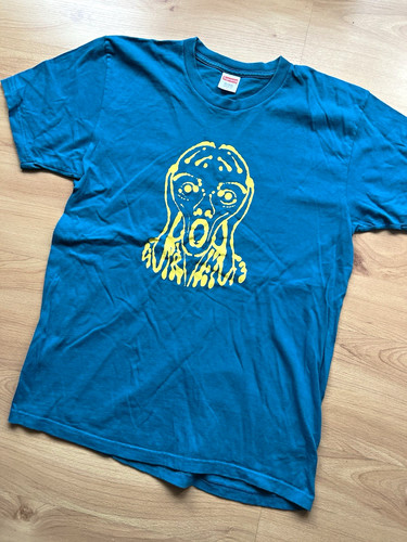 Supreme scream tee blue - , crew