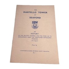 Martello Tower Seaford 1970 Official Souvenir Guide Vintage Book