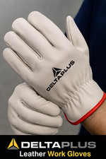 Leather Work Gloves Drivers