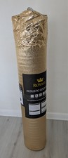 Royale 3mm Acoustic Gold Underlay , For Wood or Laminate Flooring, unused