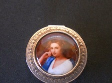 Solid Silver Victorian Lady