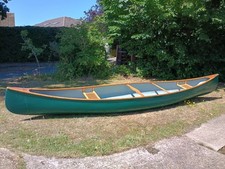 17 Foot Open Canadian Canoe made with Kevlar (lightweight)