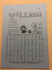 25 Tickets - Cats v Dogs - Fundraising Ticket - 50 Spaces - Fundraising