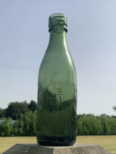 Antique glass b c - antique, b.
