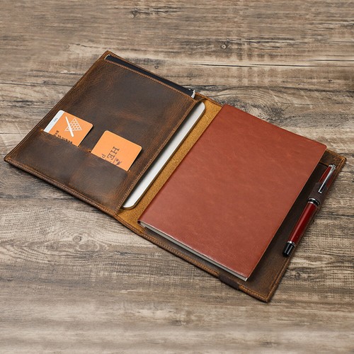 Genuine leather travel file - genuine,