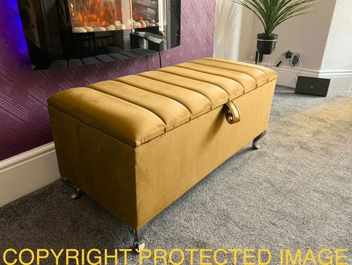 Panel ottoman storage box - panel,