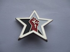 SOCIALIST FIST / STAR metal