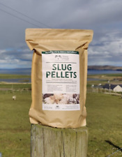 Slug Pellets 3.5L - 100% Natural British Sheep wool - For Organic Gardens