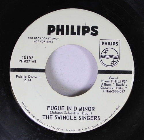Les swingle singers fugue in - les,