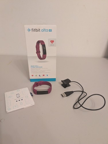 Fuchsia colored fitbit alta - alta, hr
