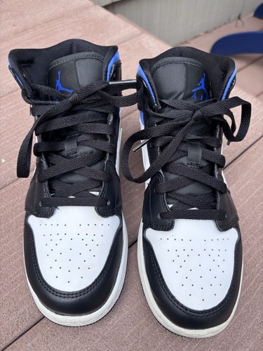 Jordan mid white black - 1,