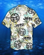 Jeep Skull Tropical Hawaiian
