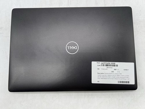 Dell latitude 5300 - latitude, i7-8665u