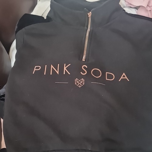 Pink soda women black - pink,