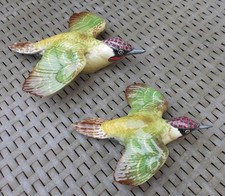 Beswick Green Woodpecker Wall