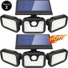 4 Pack LED Motion Sensor Solar