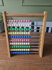 Children's Vintage Abacus Math