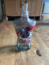 Empty Perfume Bottle, Jean Paul Gaultier Rare  Superman 125ml, Good Condition, 
