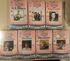 7x  ELVIS PRESLEY films on VHS
