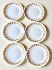 Vintage Corelle Gold Butterfly