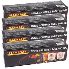 Chimney Cleaning Log Fireplace Stove Soot Creosote Cleaner Eco Flue Sweeper