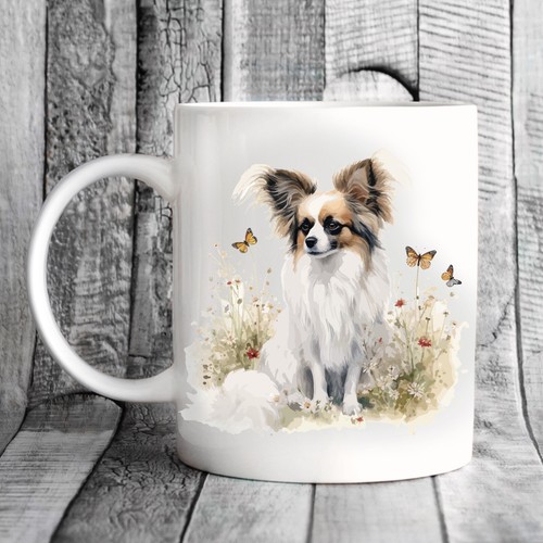 Papillon dog mug ideal - mug,