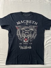 Macbeth Footwear Wildcat T-Shirt Tom DeLonge blink-182 Size Medium