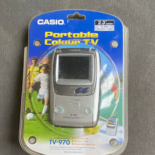 Casio 970 portable colour - tv-970,