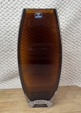 Krosno Brown Art Glass Vase