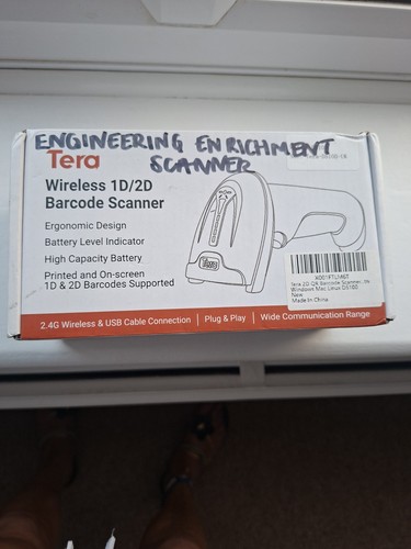 Tera wireless laser barcode - 1d,