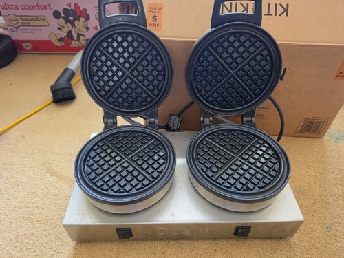 Dualit double waffle iron - dualit,