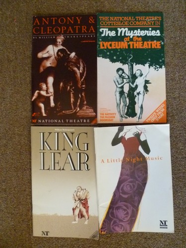 Four vintage national theatre - national,