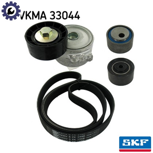 Vribbed belt set vkma - vribbed, 33044