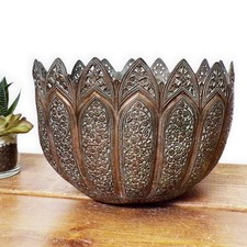 Antique Kashmir Copper Bowl