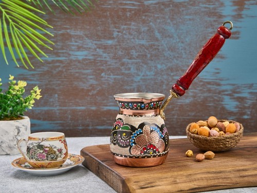Copper turkish greek coffee - copper,