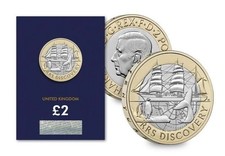 2025 RRS Discovery £2 Two Pound BU Coin Brilliant Uncirculated In Certified Pack