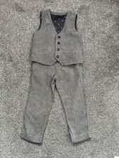 Next Boys Grey Suit Trousers