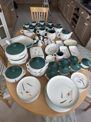 Denby greenwheet crockery - denby,