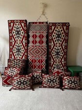 UNIQUE AUTHENTIC ARABIC QATARI MAJLIS / OTTOMAN FLOOR SEATING
