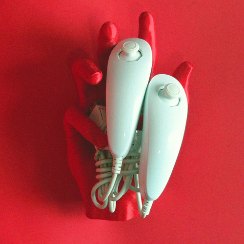 Official wii nunchuck white - official,