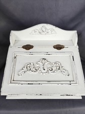 Shabby Chic Floral Wood Slant