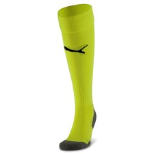PUMA LIGA CORE FOOTBALL SOCKS KIDS BOYS MENS ALL SIZES SOCCER SOCK BRIGHT YELLOW
