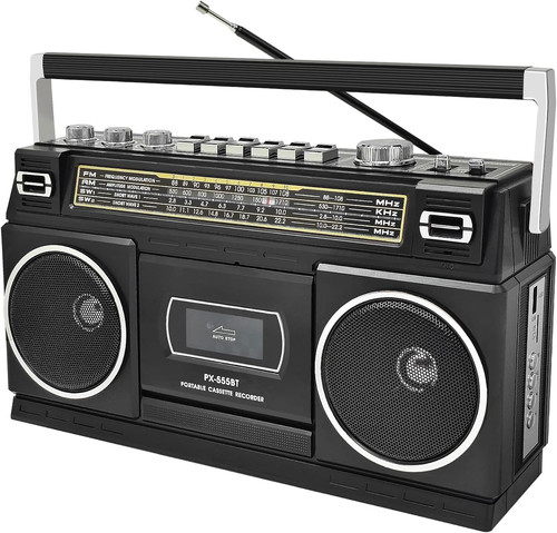 Cassette player with bluetooth - cassette,