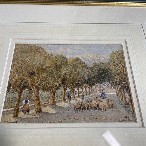 Antique 19th century - antique, painting